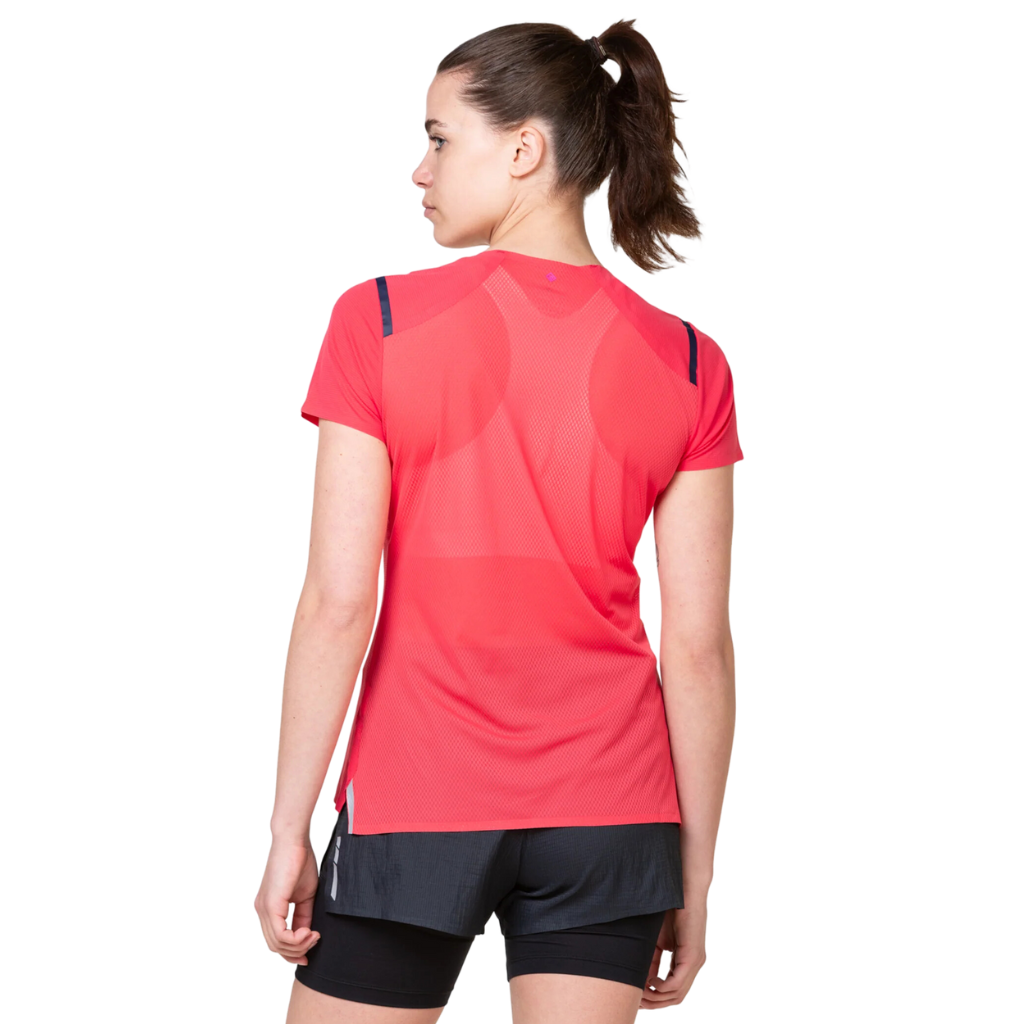 Ronhill Women's Tech Race S/S Tee | Sunset/Razzmatazz | RH-007329 | The Run Hub