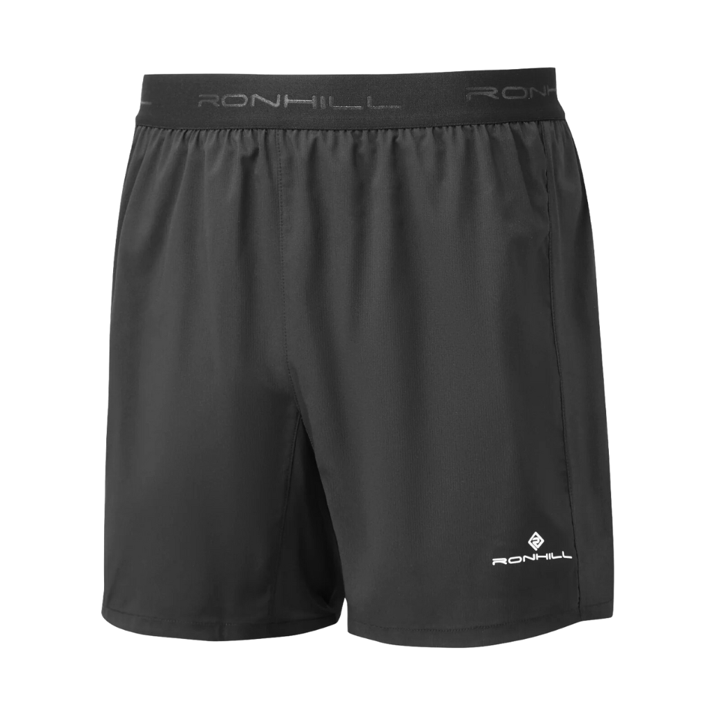 Ronhill Men's Tech 5" Running Shorts | RH-007281 | R009 - All Black | The Run Hub