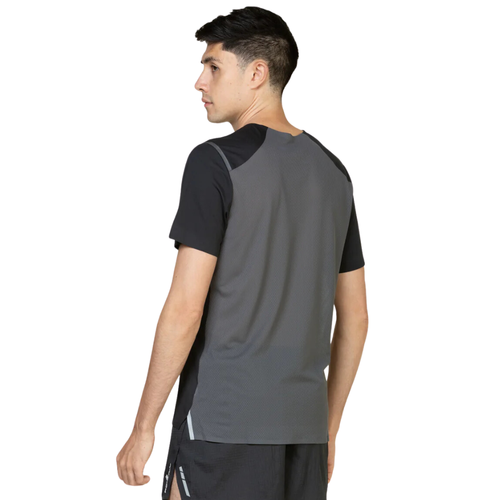 Ronhill Men's Tech Race S/S/ Tee | Black/Artemis | RH-007319 | The Run Hub