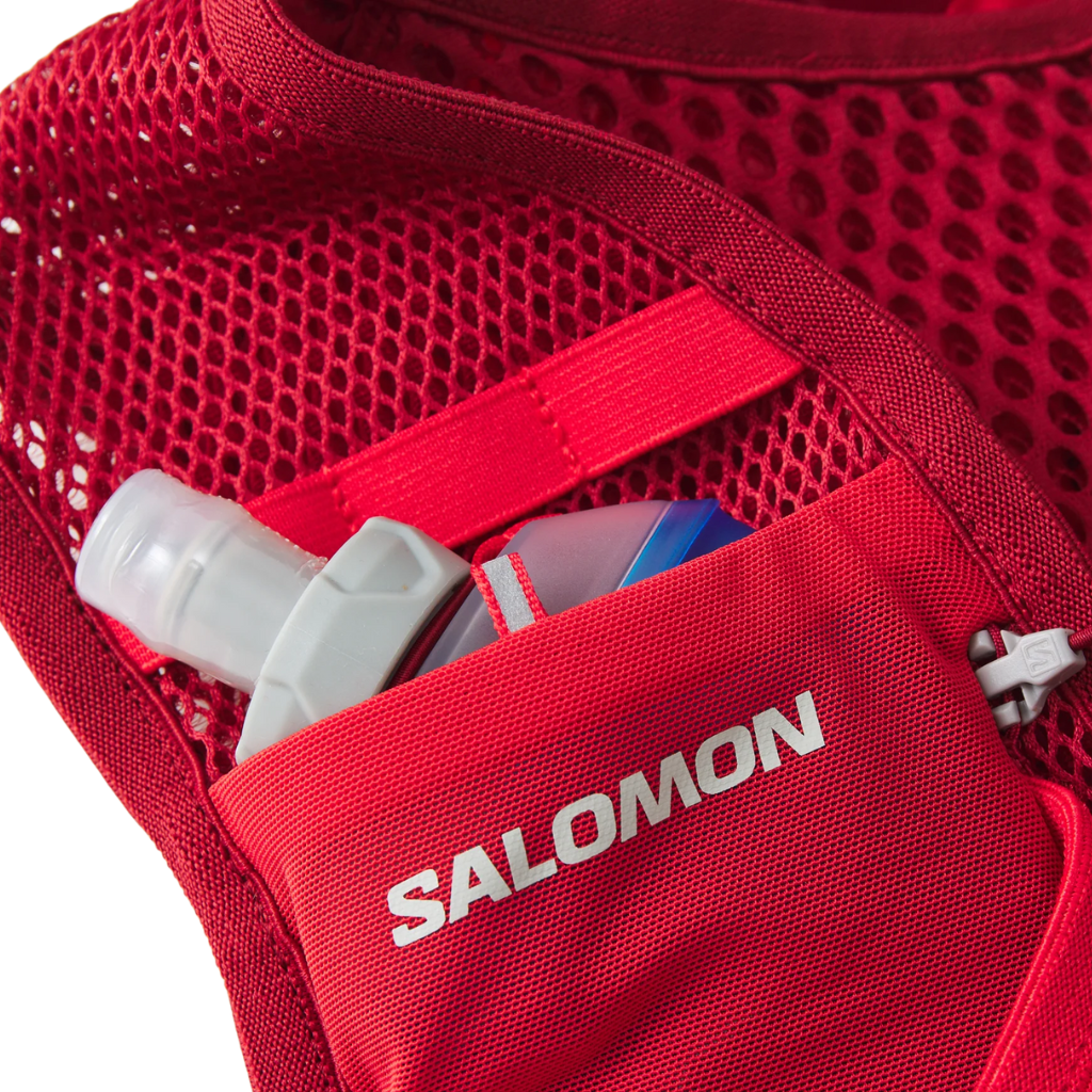 SALOMON Active Skin 8 Set | RED DAHLIA / HIGH RISK RED | LC2177900 | The Run Hub