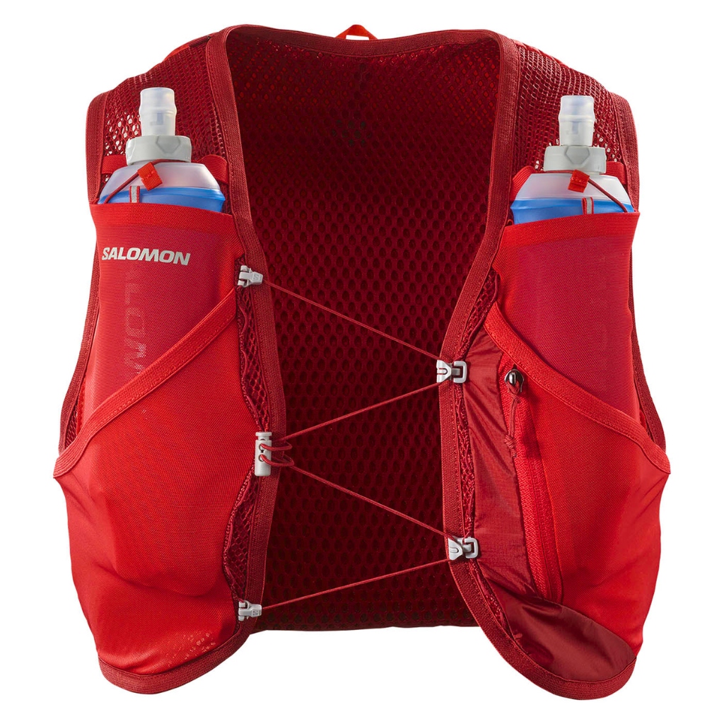 SALOMON Active Skin 8 Set | RED DAHLIA / HIGH RISK RED | LC2177900 | The Run Hub