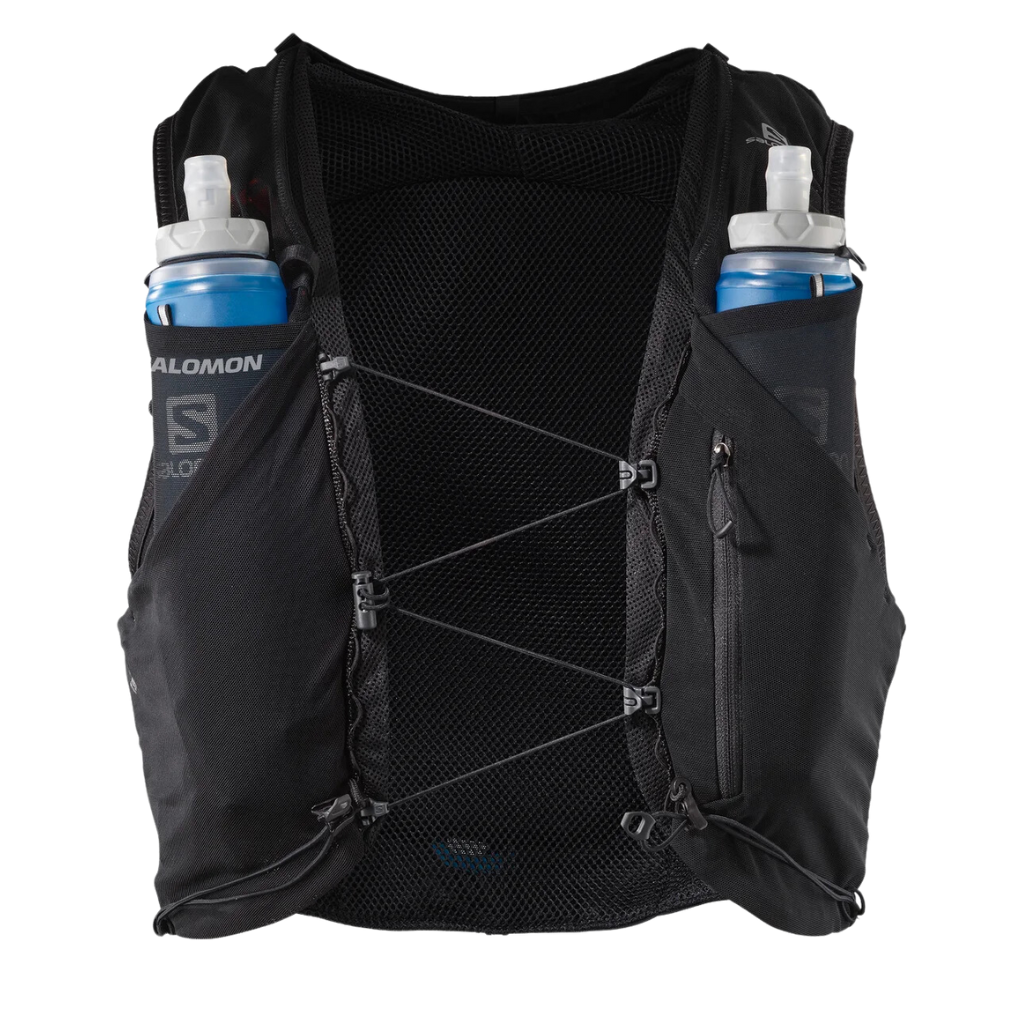 SALOMON Unisex Adv Skin 5 Running Vest | Black | Ebony | LC2379600 | The Run Hub