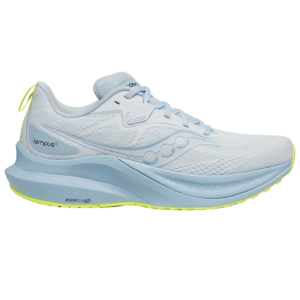 SAUCONY Women's TEMPUS 2 Support Running Shoe | Ice | Primrose | S10973-151 | The Run Hub