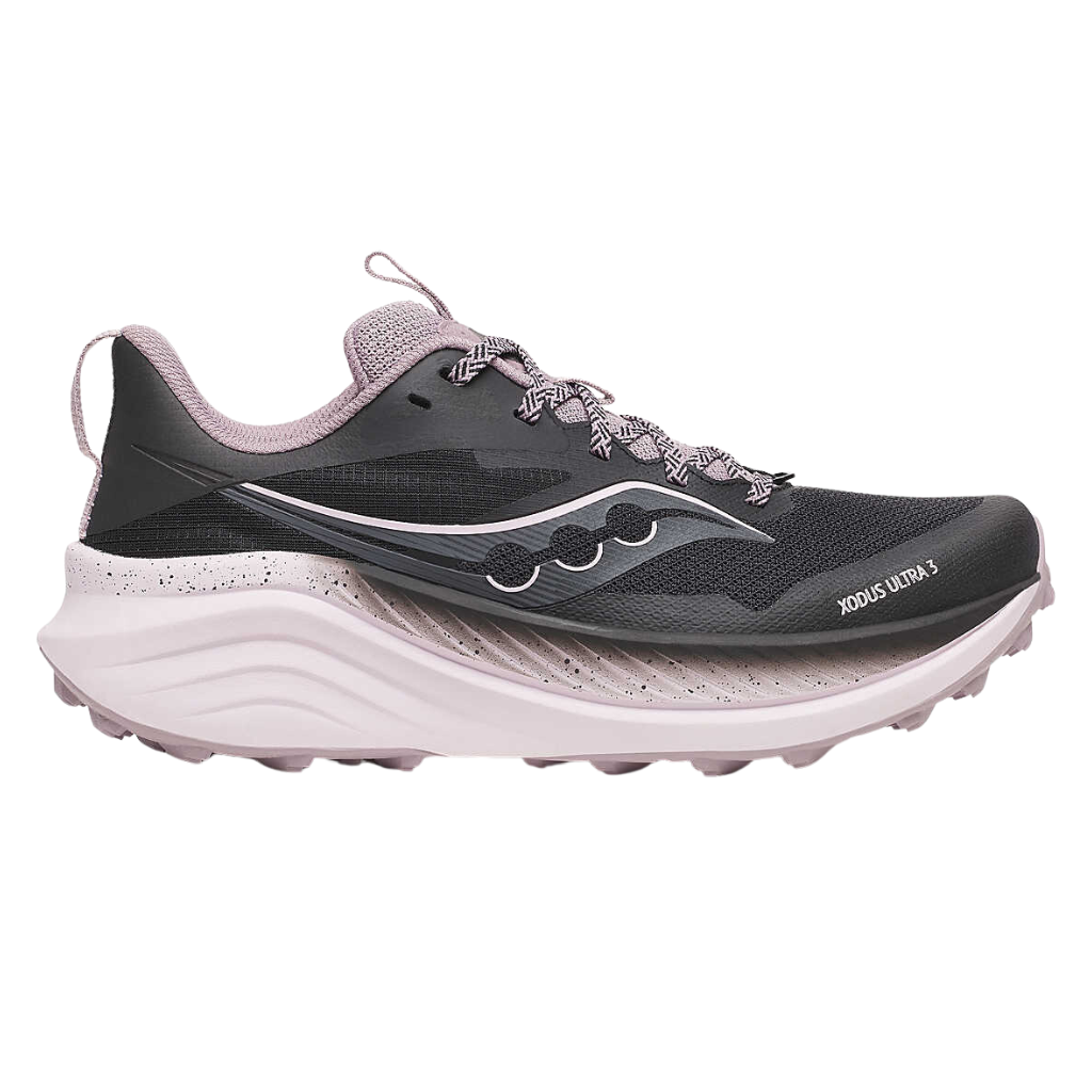 SAUCONY Women's XODUS ULTRA 3 Trail Running Shoe | BLACK | QUAIL | S10914-161 | The Run Hub