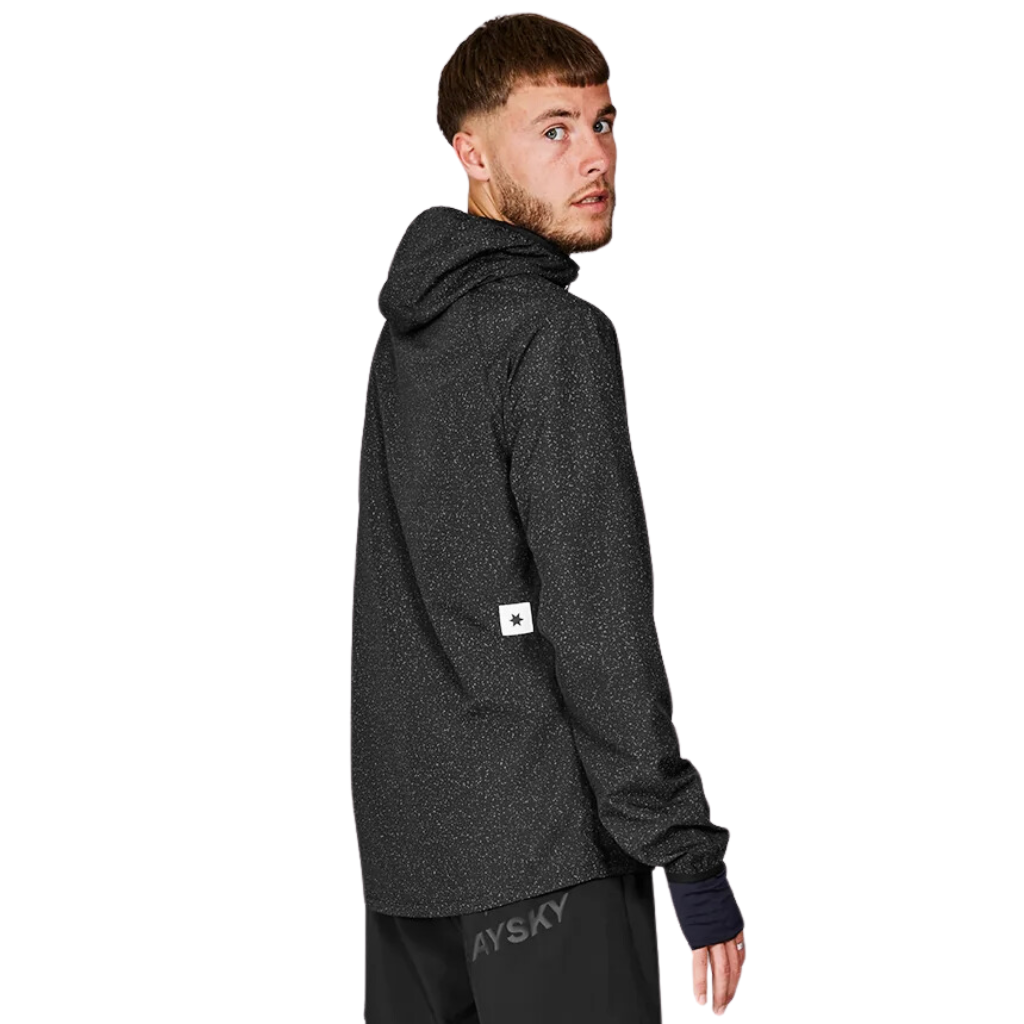 SAYSKY Men's Reflective Universe Pace Jacket | Black | MMRJA23c901 | The Run Hub