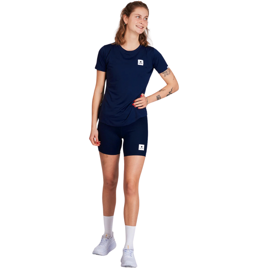 SAYSKY Women's Combat+ Short Tights 7" | Blue | XWRLS20c2001 | The Run Hub