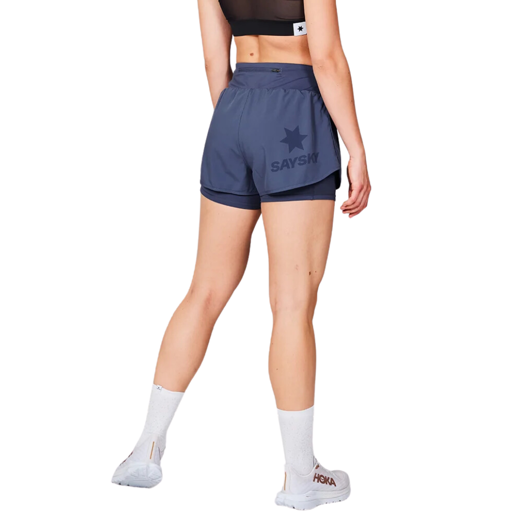 SAYSKY Women's Pace 2in1 Shorts 3" | MWRSH23c207 Blue | The Run Hub