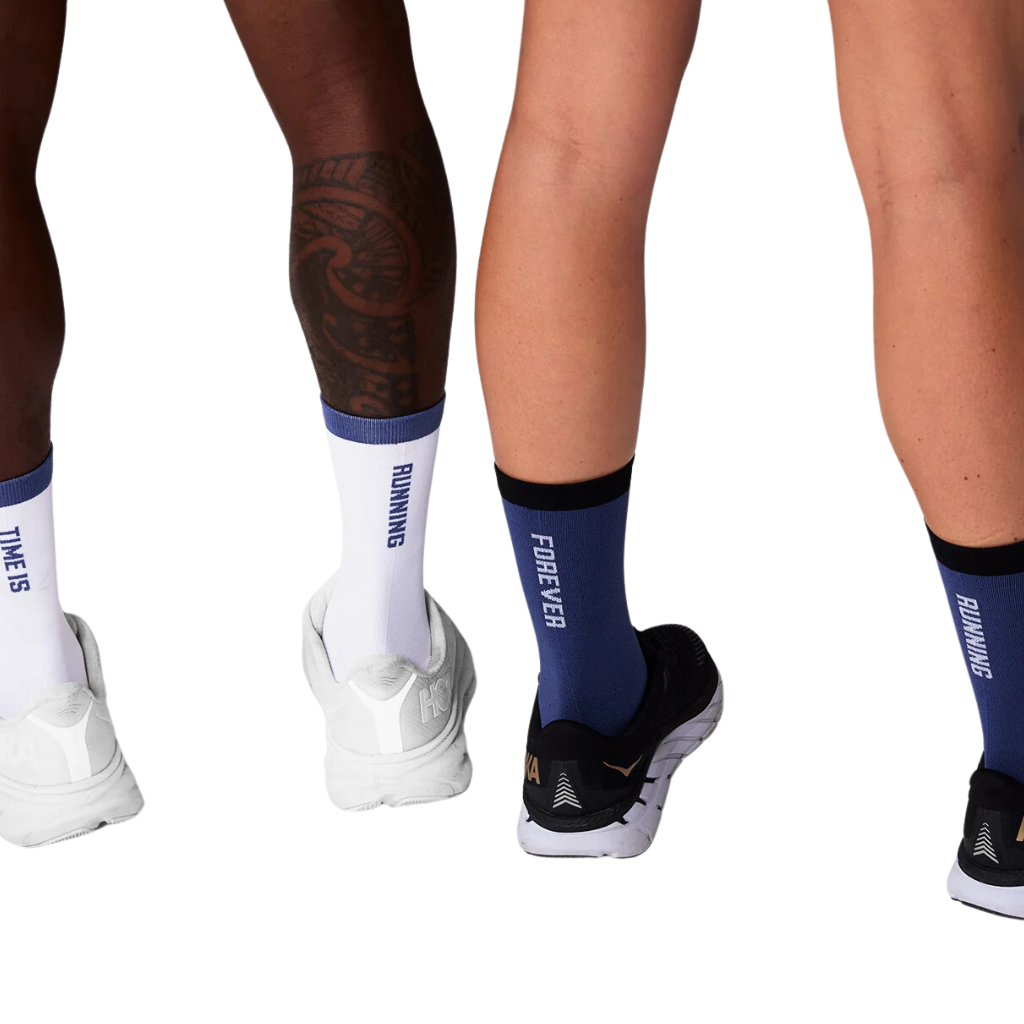 SAYSKY High Combat Socks 2-Pack 100 | Navy/White | MUAS106C207 | The Run Hub