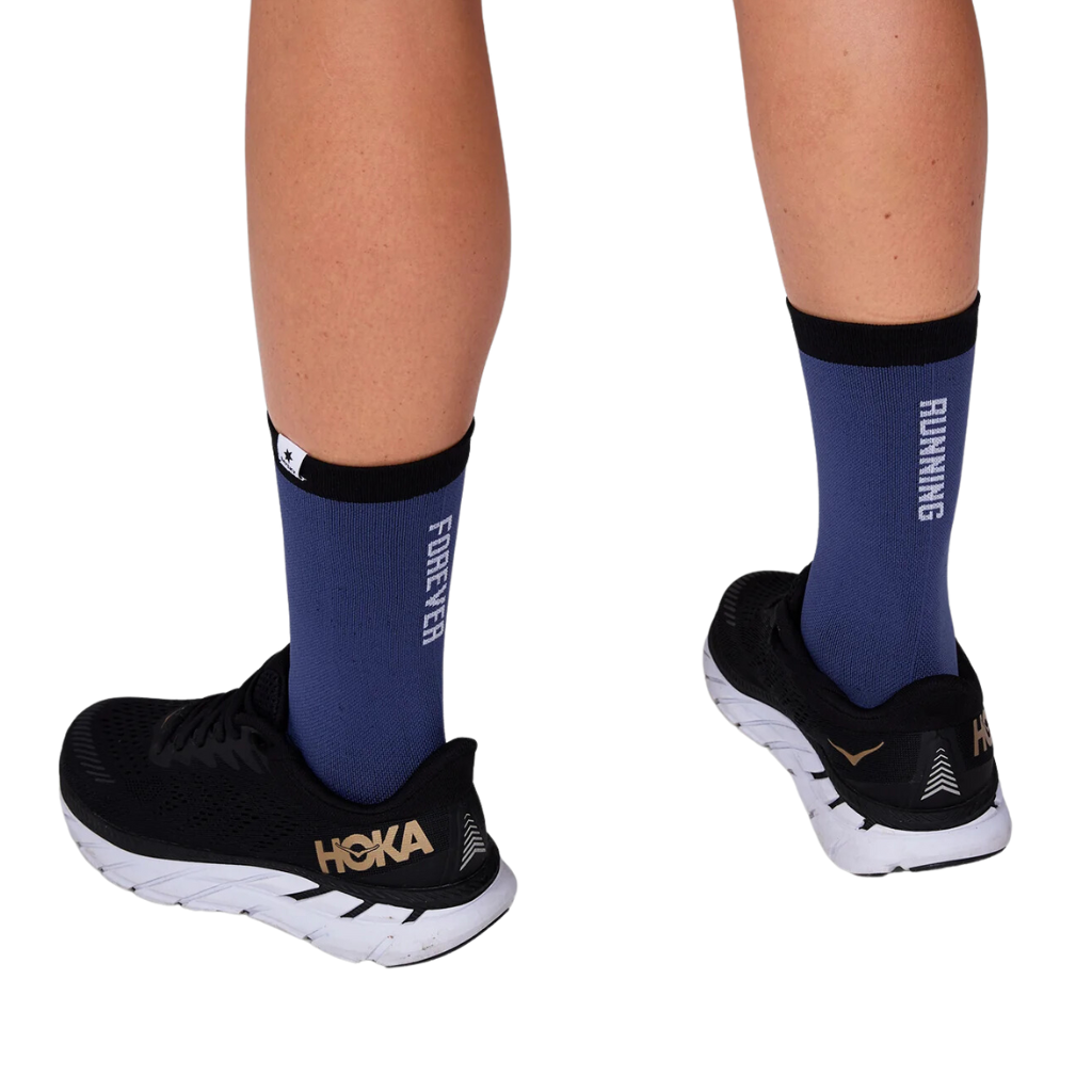 SAYSKY High Combat Socks 2-Pack 100 | Navy/White | MUAS106C207 | The Run Hub