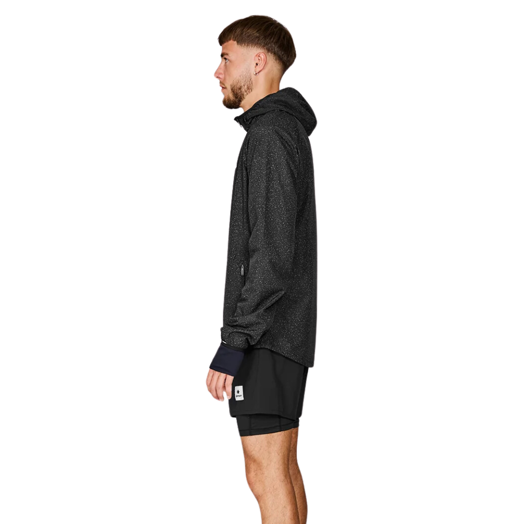 SAYSKY Men's Reflective Universe Pace Jacket | Black | MMRJA23c901 | The Run Hub