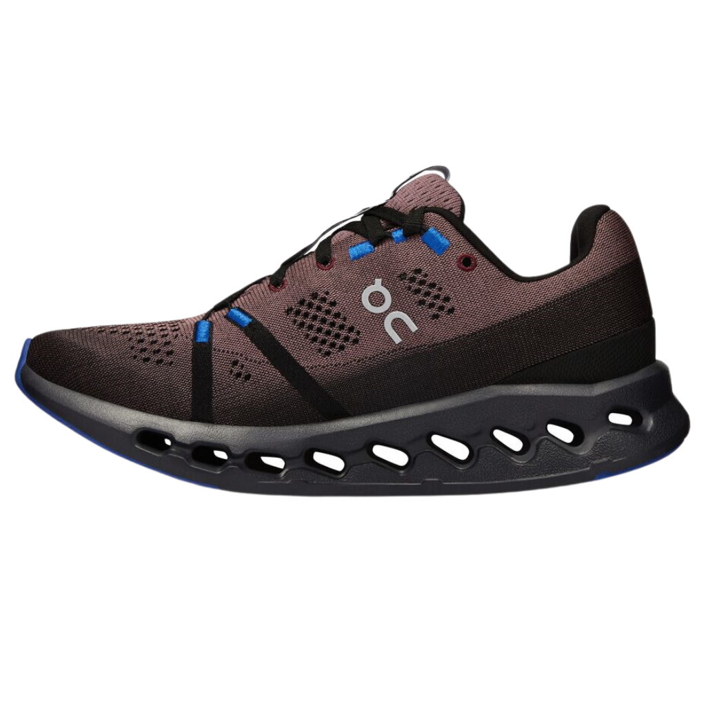 ON Cloudsurfer - Women's Neutral Running Shoes in Black/Cobalt | The Run Hub