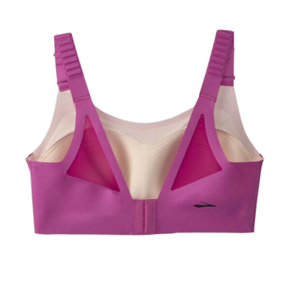 Brooks Dare Scoopback Run Bra in Frosted Mauve/Mauve Bra for