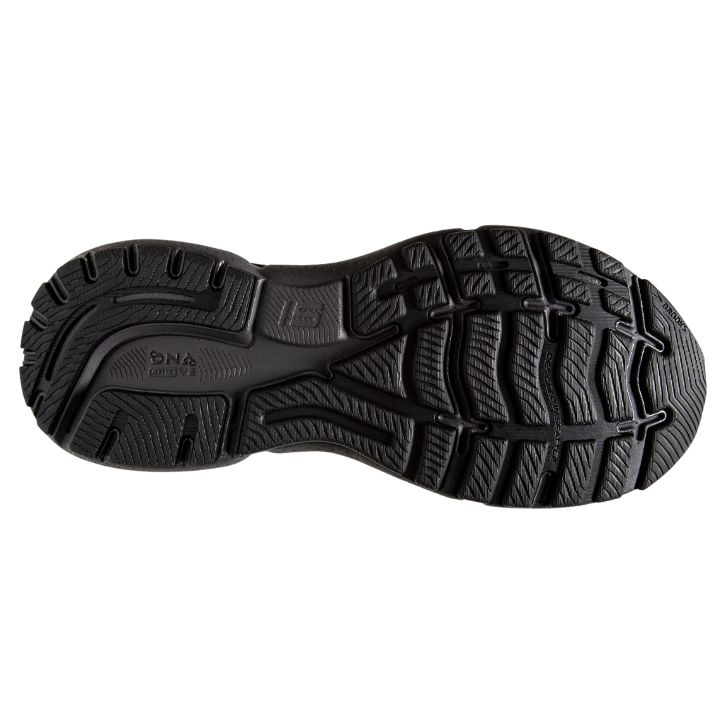 Men's Brooks Ghost 15 GTX in Black/Blackened Pearl/Alloy - Neutral Waterproof Running Shoes | The Run Hub
