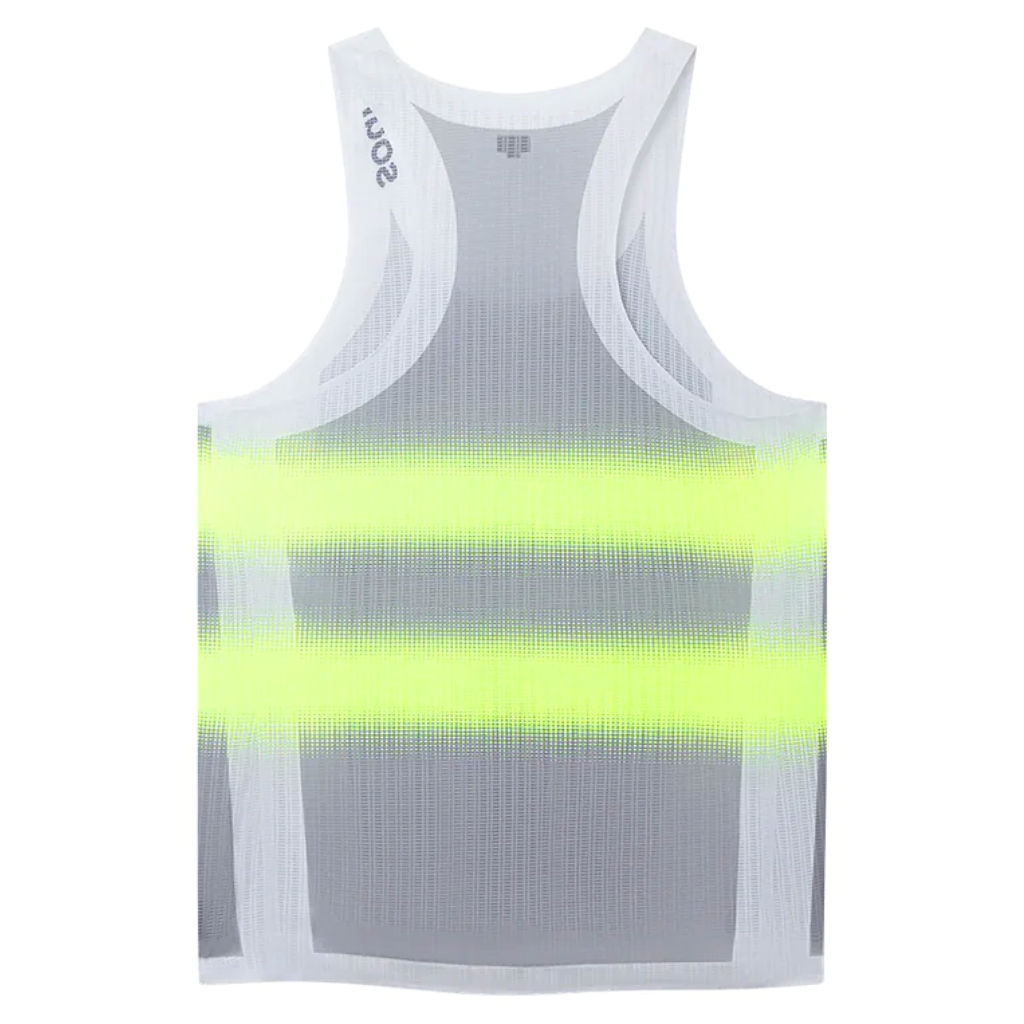 SOAR Men's Race Vest | SV1M-GRE/YE | Grey/Yellow | The Run Hub