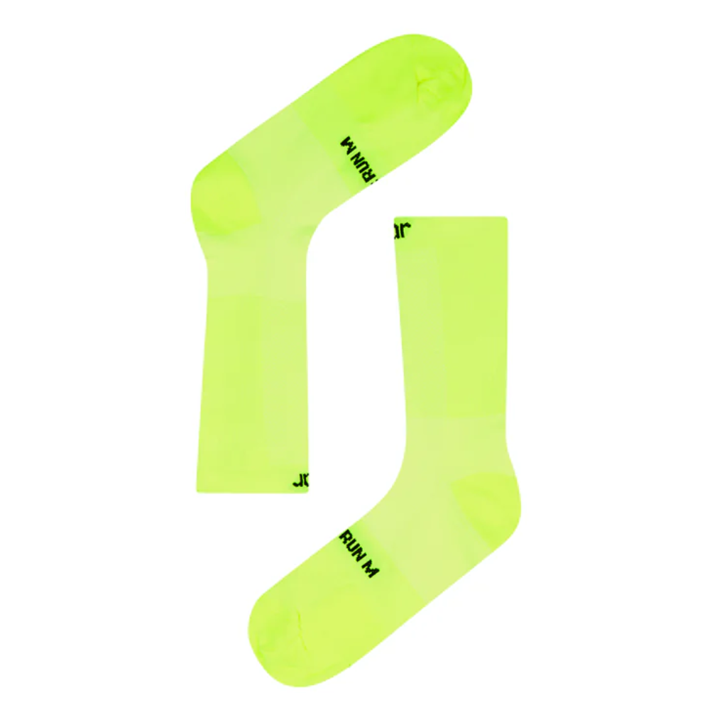 SOAR Running Crew Socks | Neon Yellow | SA1MW-FL-YEL2 | The Run Hub