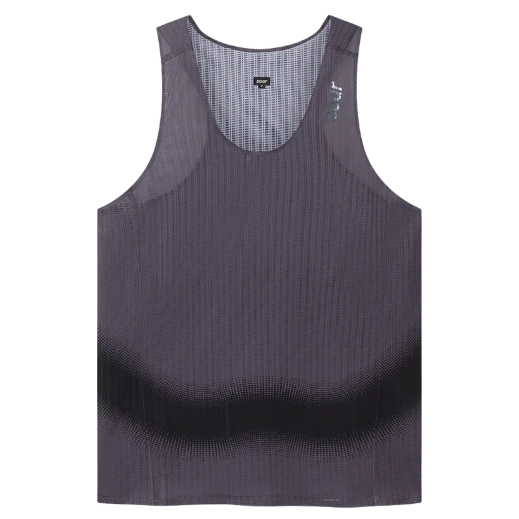 SOAR Running Men's Race Vest | Black/Grey | SV1M-BLK/GRE | The Run Hub