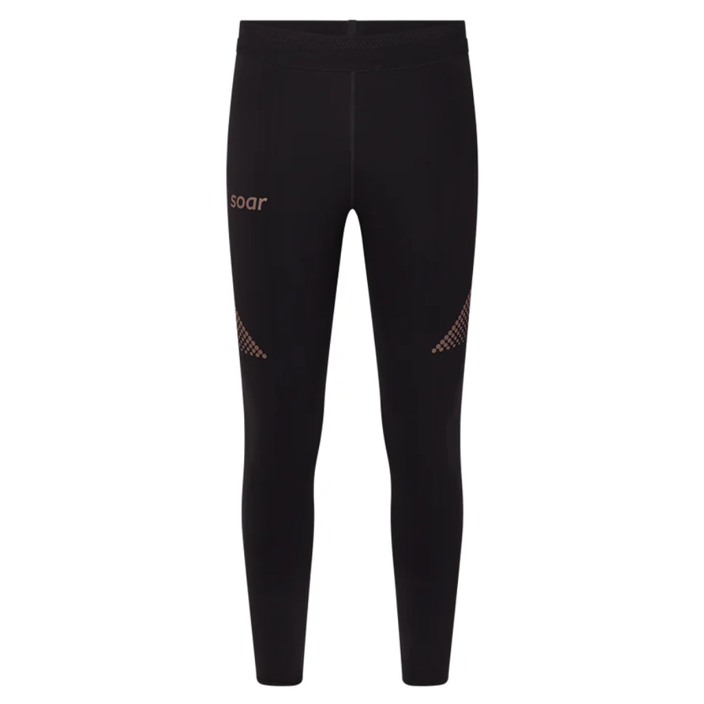 SOAR Running Men's Session Tights | Black | STG1M-BLK02 | The Run Hub