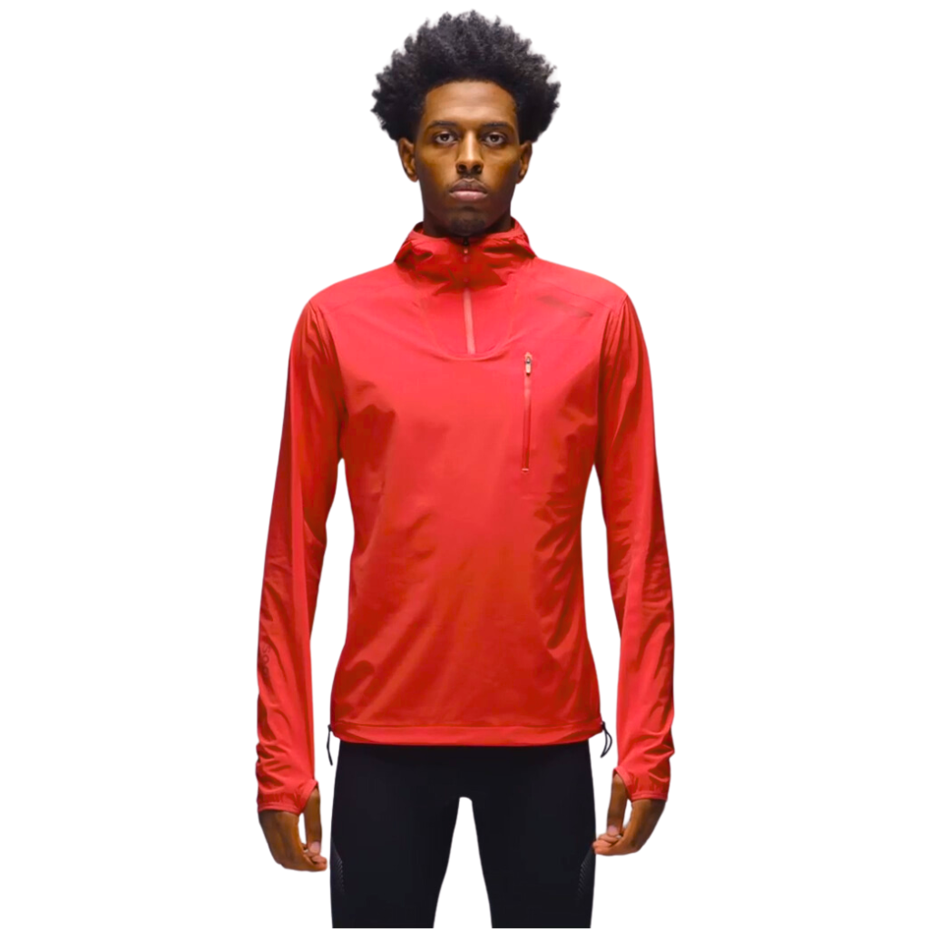 SOAR Running Men's Winter Anorak | Red | SJ6M-RED | The Run Hub