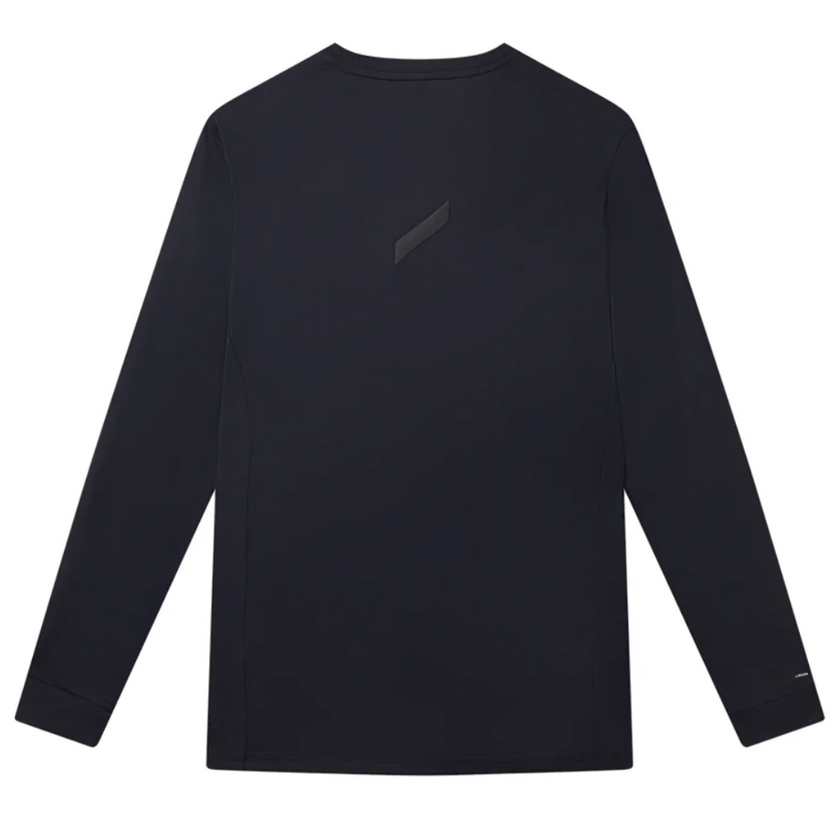 SOAR Men's Long Sleeve Tech T | Black/Grey | The Run Hub
