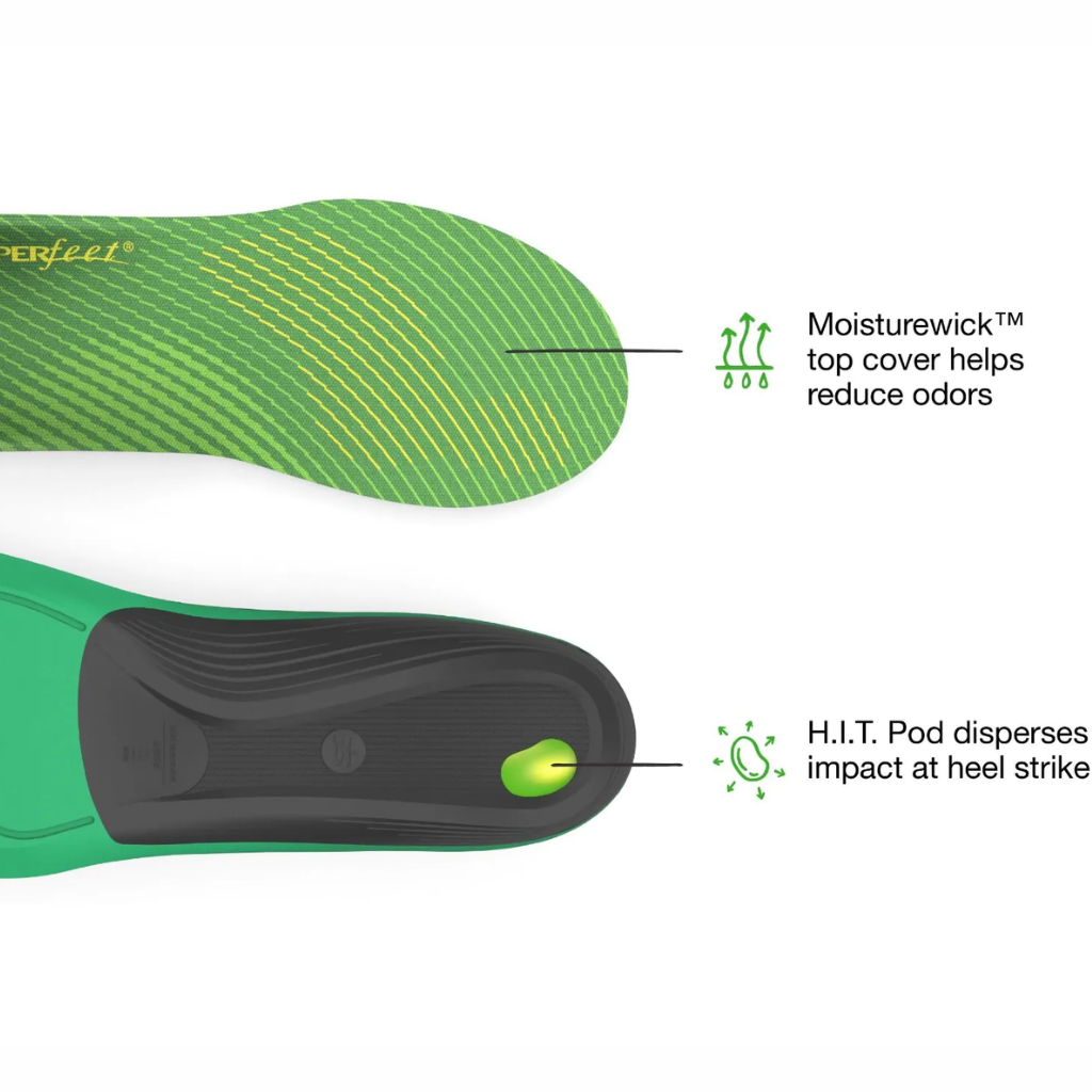 SUPERFEET ACTIVE SUPPORT Insoles | HIGH Arch | The Run Hub