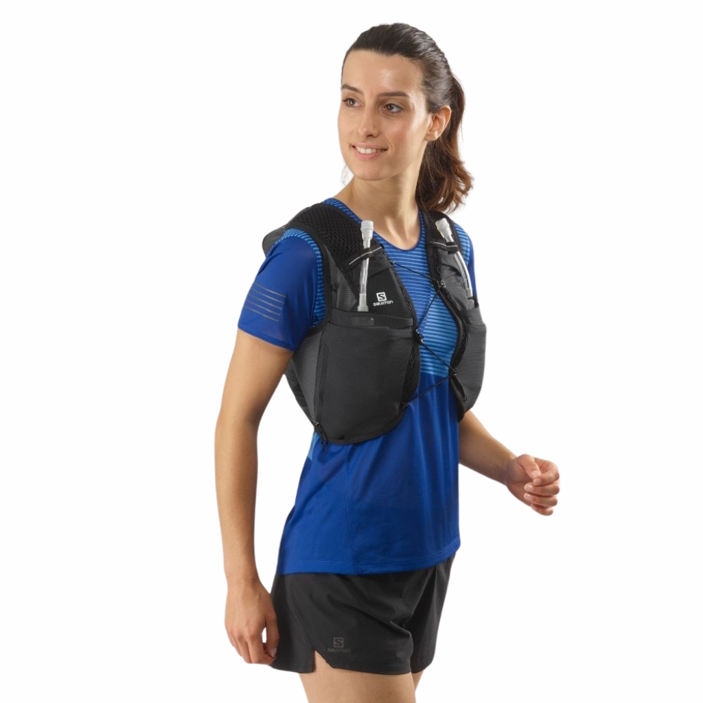 Salomon Active Skin 8 | Black | 195751162340 | The Run Hub