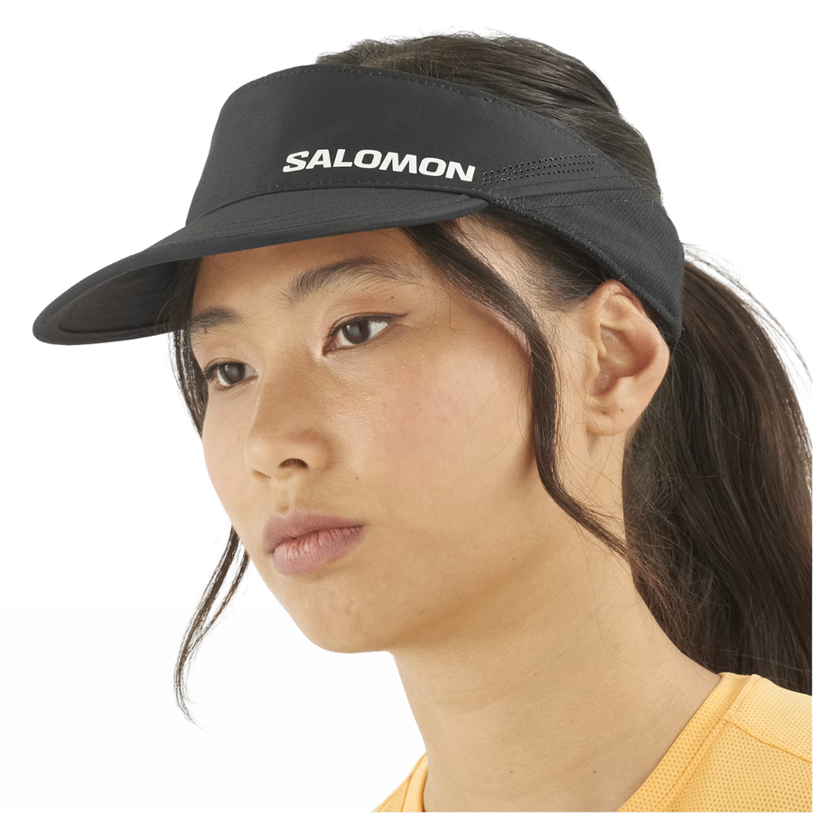 Salomon Shakeout Visor | Black | The Run Hub