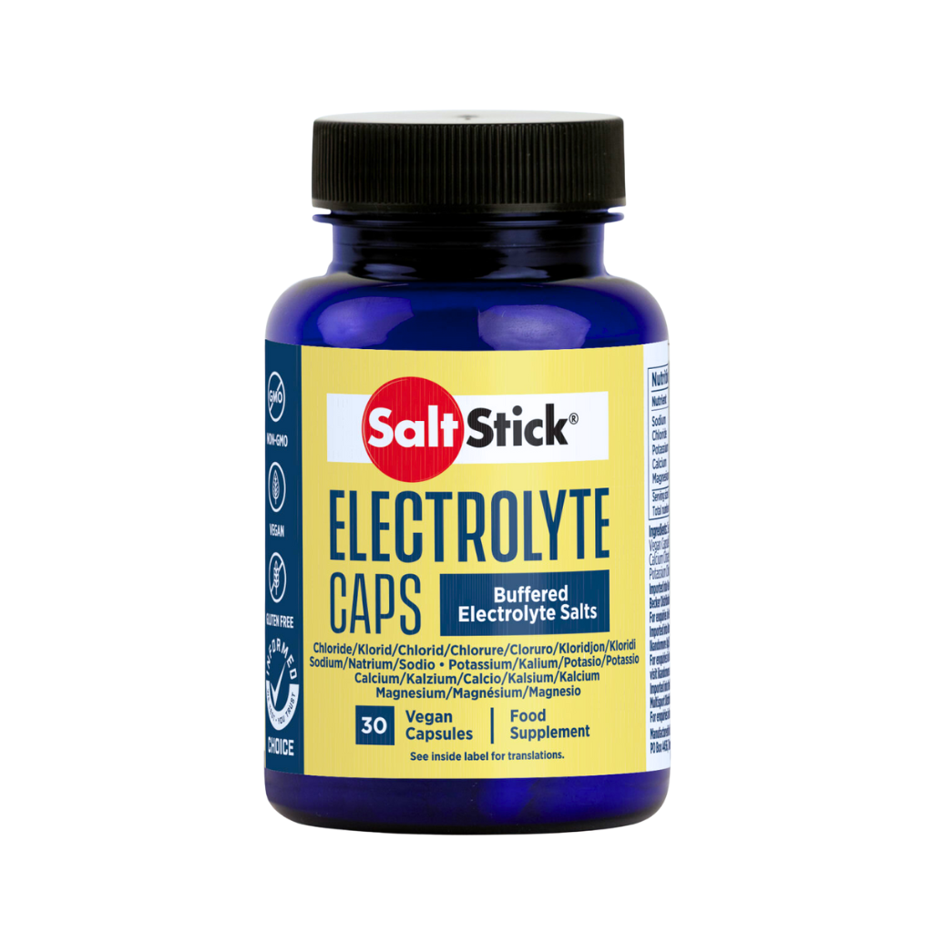 Saltstick Electrolyte Caps | 30 Vegan Capsules | The Run Hub 