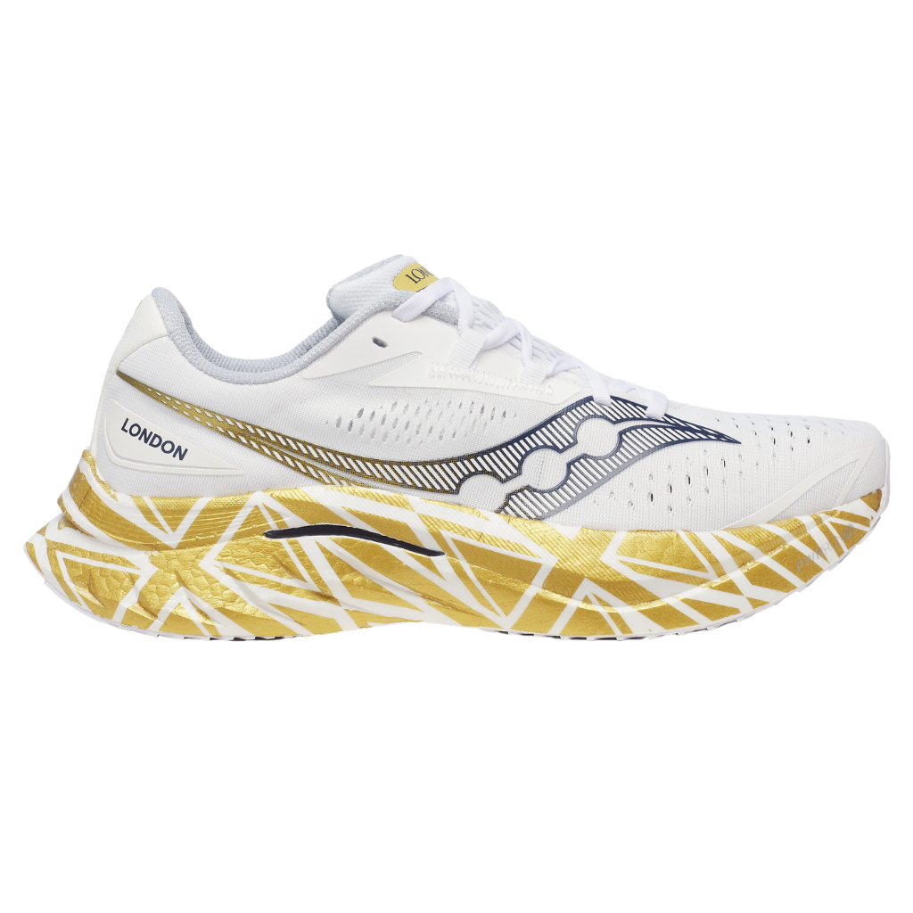 Saucony Endorphin Speed 4 | S20940-25 | WHITE/GOLD | Men's Tempo Shoes | The Run Hub