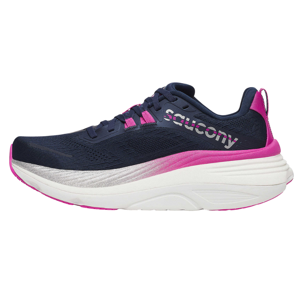 Saucony Hurricane 24 | S10933-161 |  NAVY/FUCHSIA | Women's Support Shoes | The Run Hub