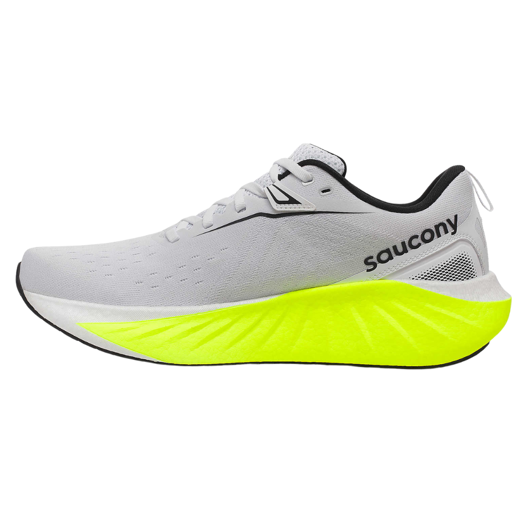 Saucony Triumph 22 | 135 WHITE/CITRON | The Run Hub