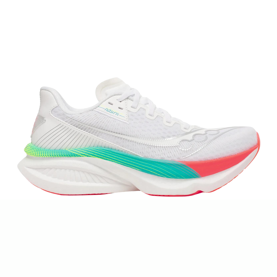 Saucony Endorphin Azura | White & Multi | The Run Hub