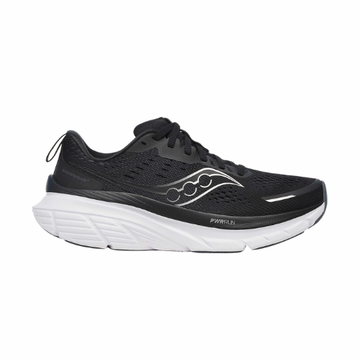 Saucony Guide 18 | Black & White | The Run Hub
