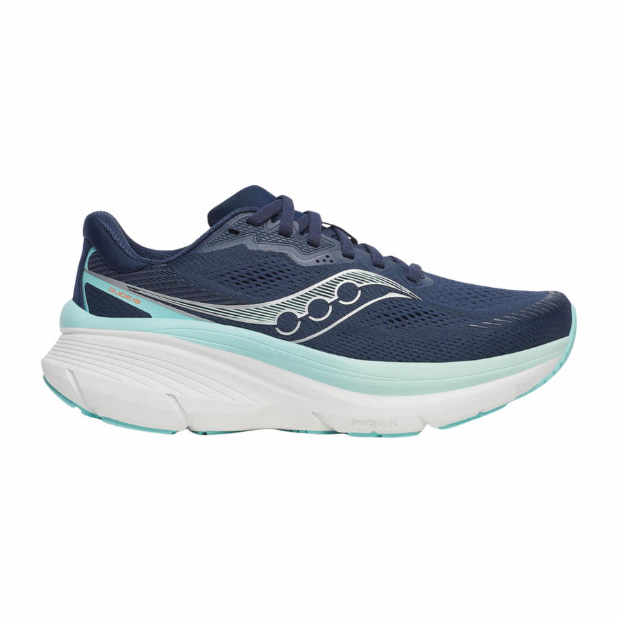 Saucony Guide 19 | Navy & Aqua | The Run Hub