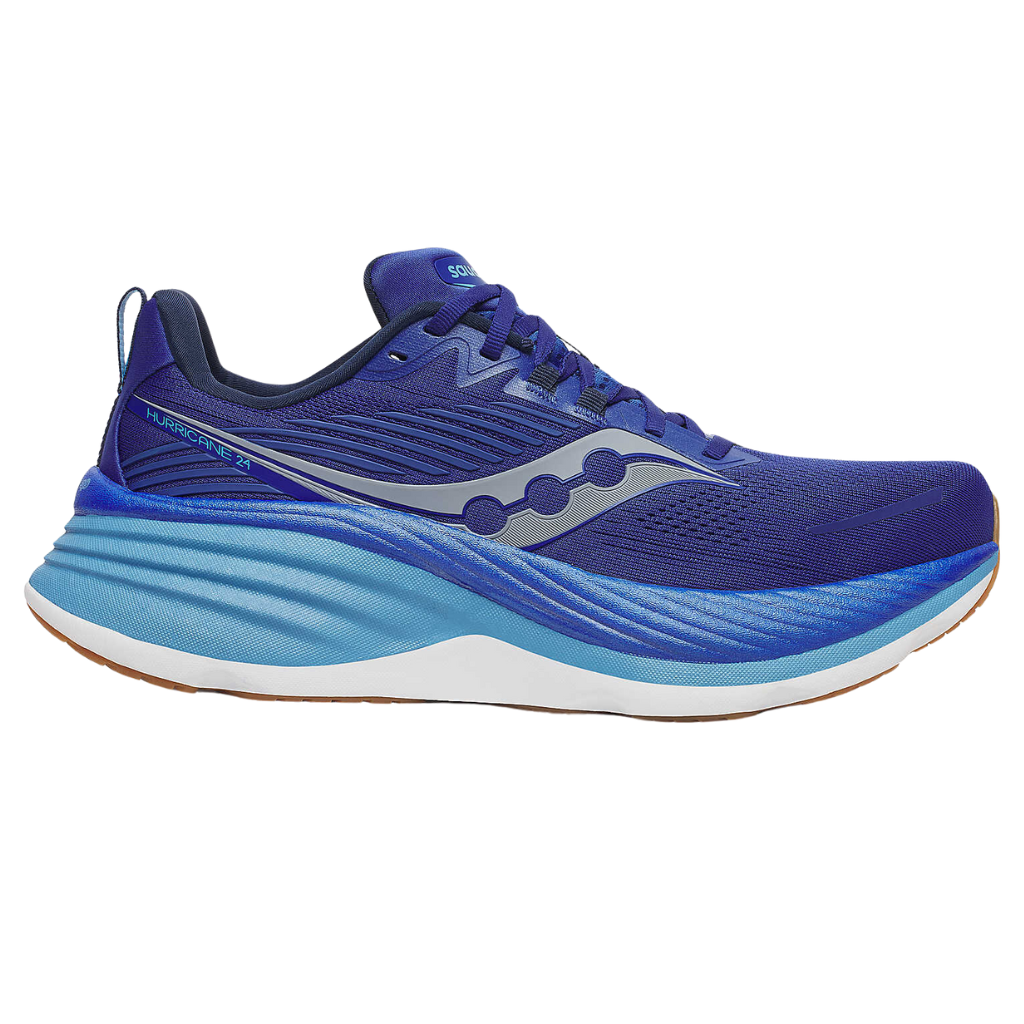 Saucony Men's Hurricane 24 Support Running Shoe | Azurite | S20933-163 | The Run Hub