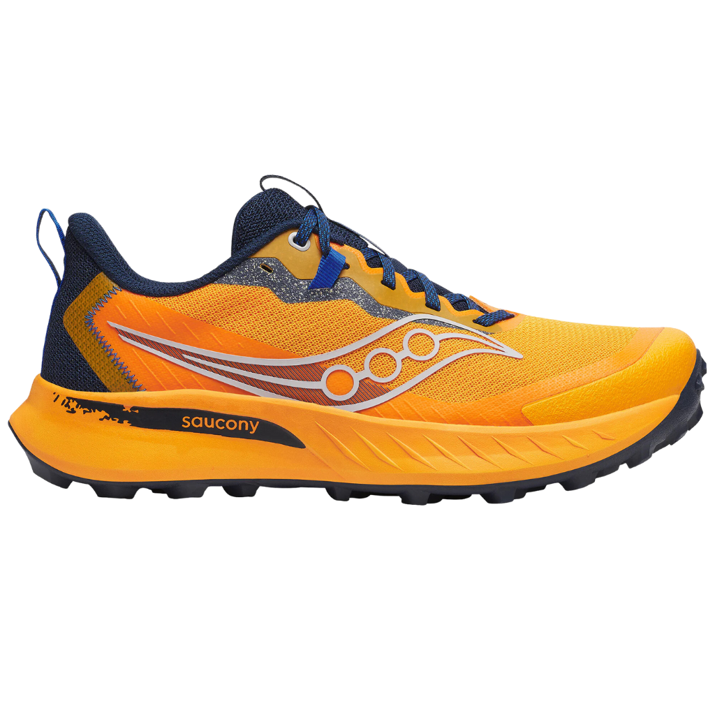 Saucony Men's Peregrine 15 Trail Running Footwear | NAVY | PEEL | S20990-164 | The Run Hub