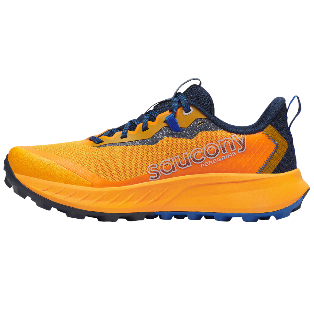 Saucony Men's Peregrine 15 Trail Running Footwear | NAVY | PEEL | S20990-164 | The Run Hub