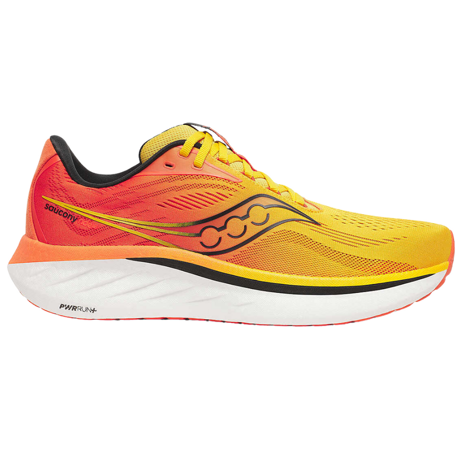 Saucony Men s Ride 18 Neutral Shoes Pollen The Run Hub