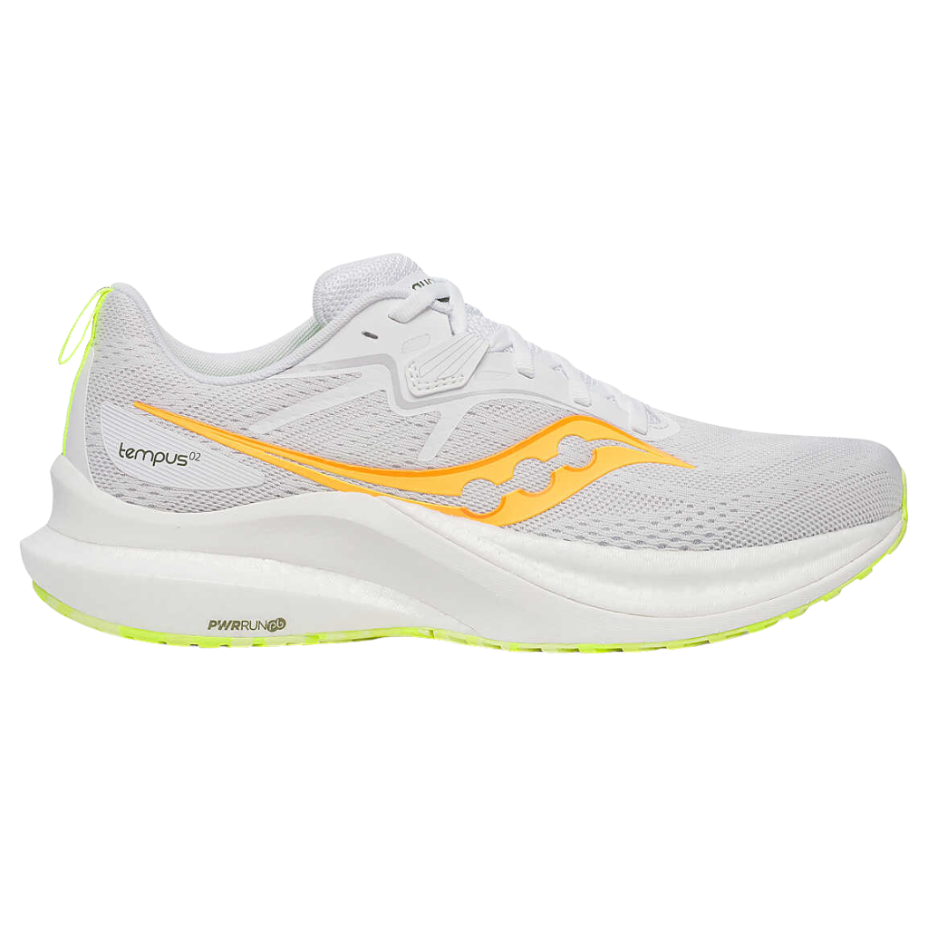 Saucony Men's Tempus 2 Support Running Footwear | White | VO2 | S20973-130 | The Run Hub