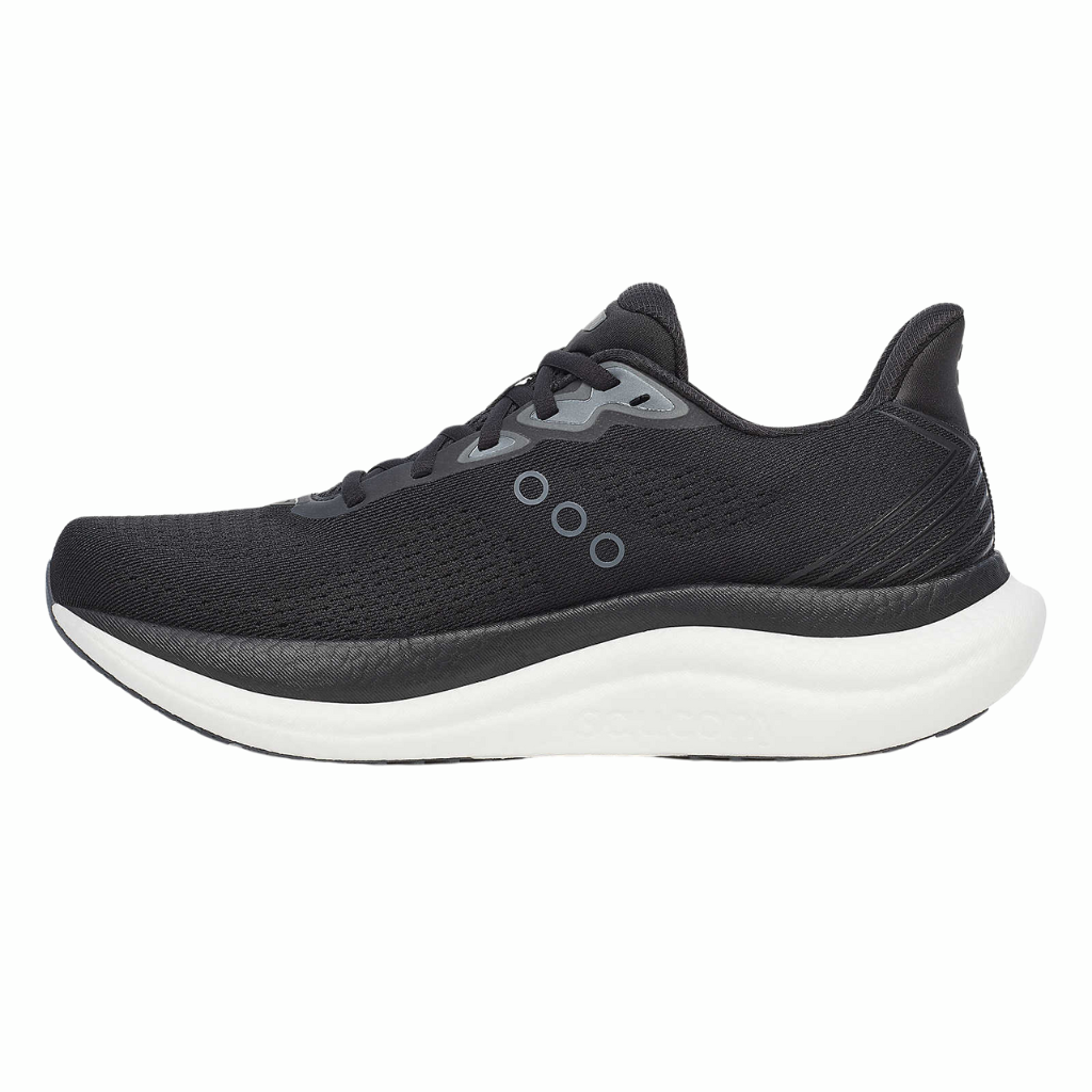 Men's Saucony Triumph 23 Wide Black White The Run Hub