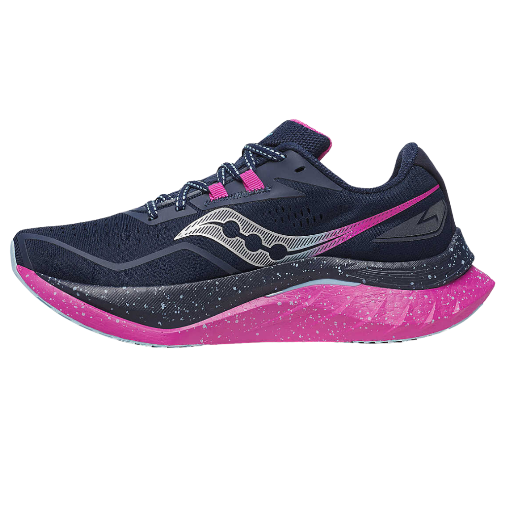 Saucony Women's Endorphin Speed 4 Neutral Running Shoes | NAVY | FUCHSIA | S10940-60 | The Run Hub