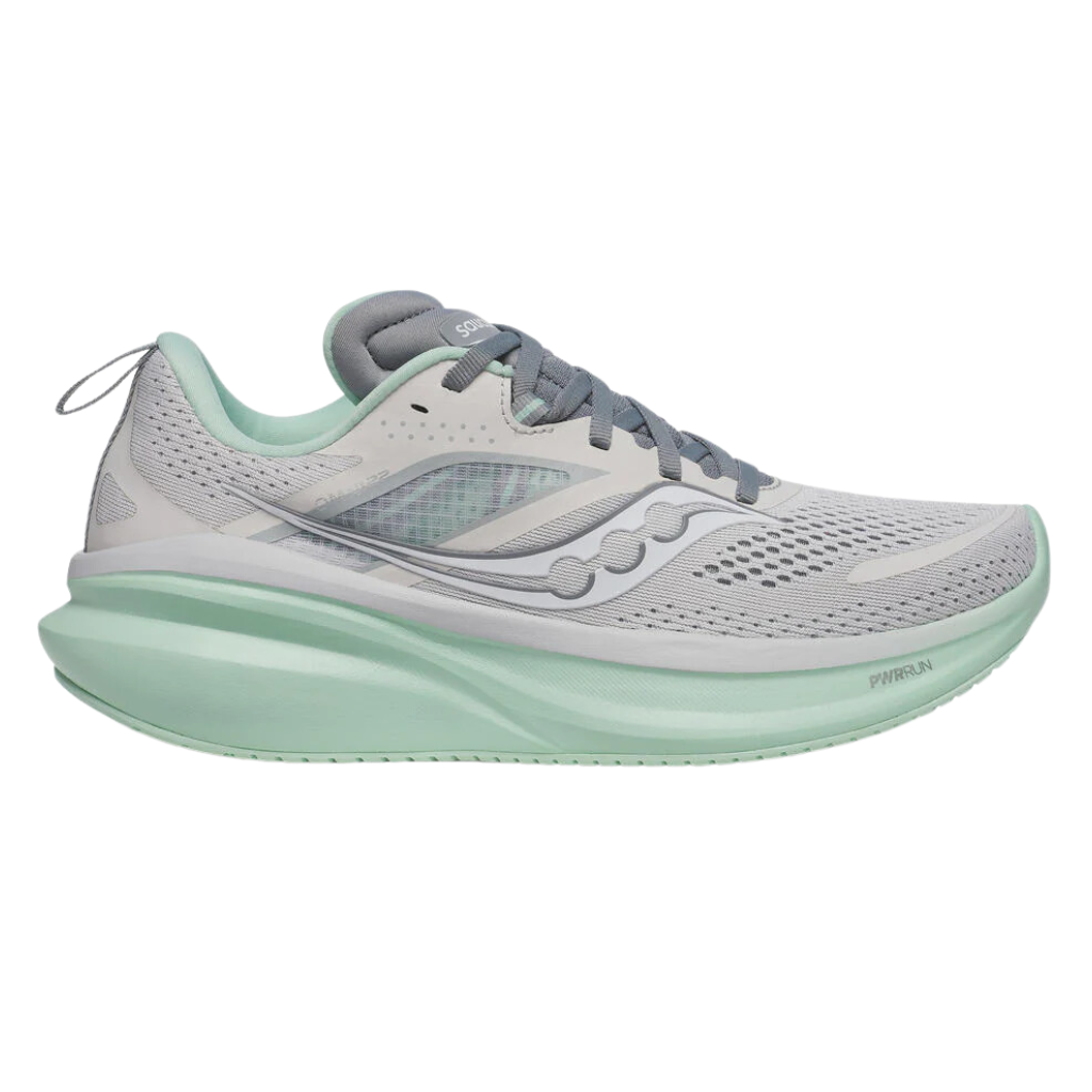 Saucony Women's Omni 22 Support Running Shoe | Fog/Jade Green | S10926-200 | The Run Hub