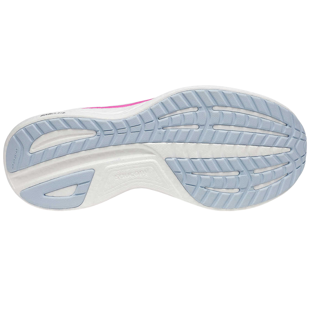 Saucony Women's Ride 18 Neutral Running Footwear | NAVY | FUCHSIA | S11000-160 | The Run Hub