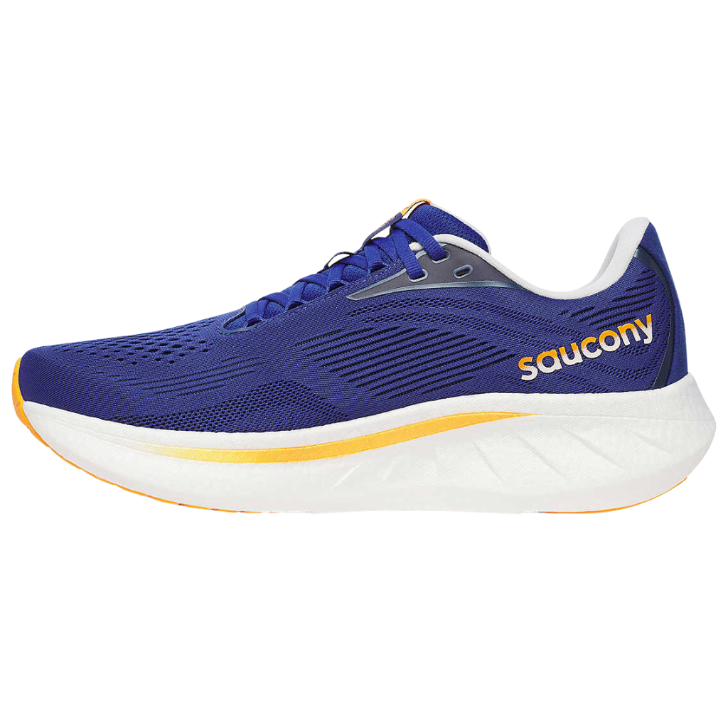 Saucony Men s Ride 18 Neutral Shoes Azurite The Run Hub