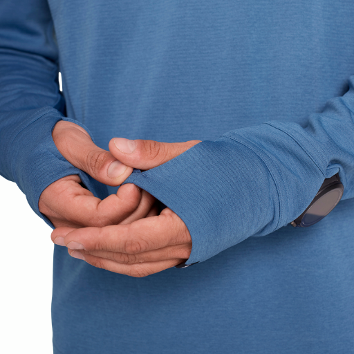 Saysky Clean Flow Long Sleeve | Blue | The Run Hub