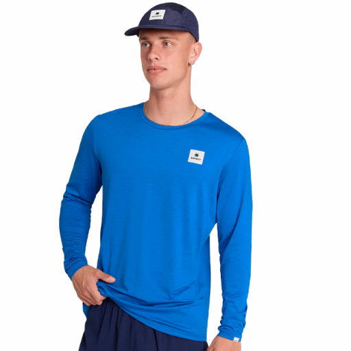 Saysky Clean Pace Long Sleeve | Blue | The Run Hub