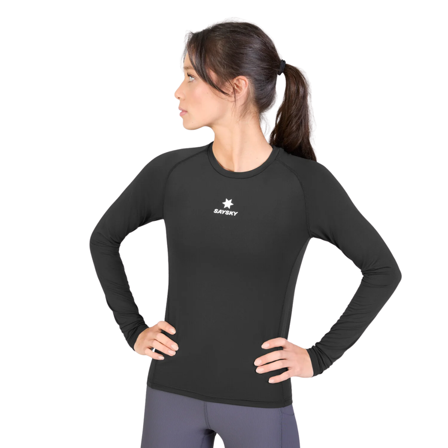 Saysky Combat Tech Long Sleeve | Black | The Run Hub