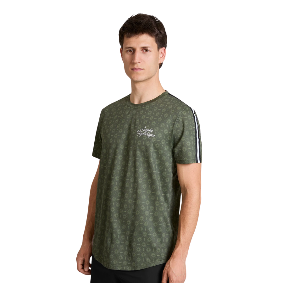 Saysky Couture Combat T-Shirt | Green | The Run Hub