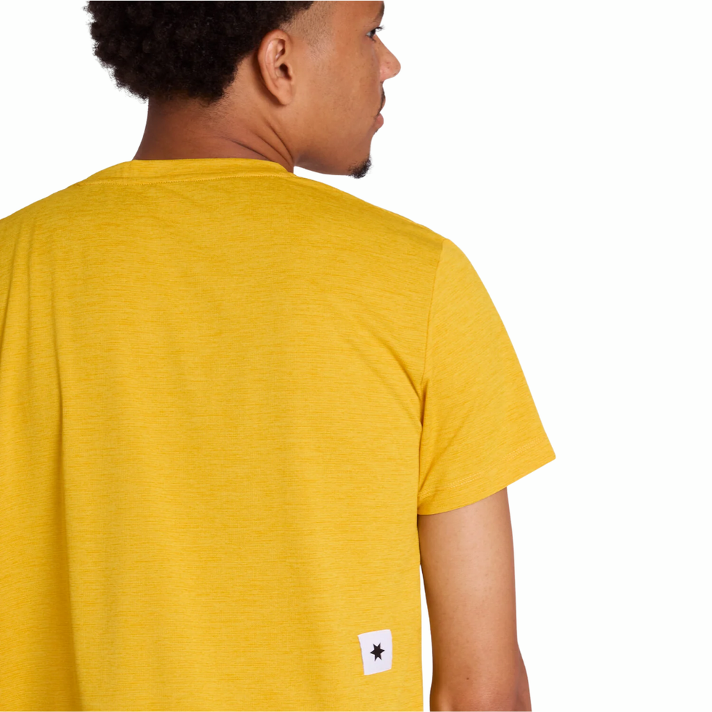 Saysky Logo Combat Pro T-Shirt | Yellow | The Run Hub