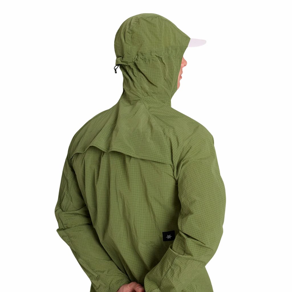 Saysky Pace Shield Jacket | Green | The Run Hub