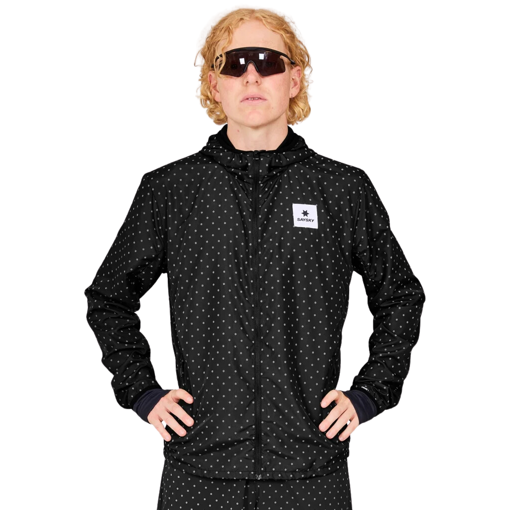 SAYSKY Polka Blaze Jacket | MMRJA02c1018 | Men's Running Jacket | The Run Hub